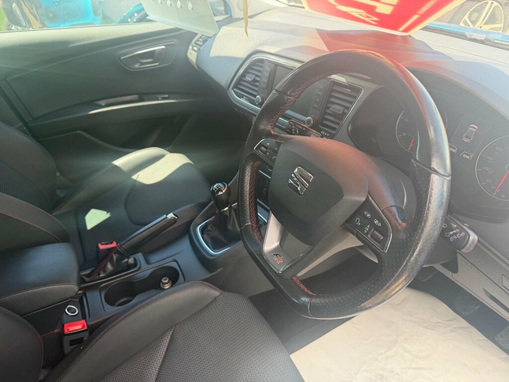 Seat Leon 2.0 Tdi Fr Technology Euro 6 Ss KM66RAX Blue #6
