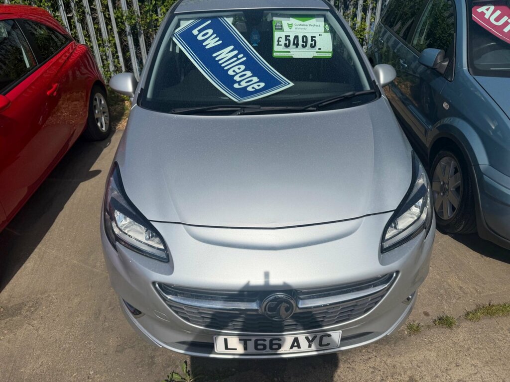 Vauxhall Corsa 1.4I Turbo Ecotec Sri VX Line Hatchback LT66AYC Silver #2
