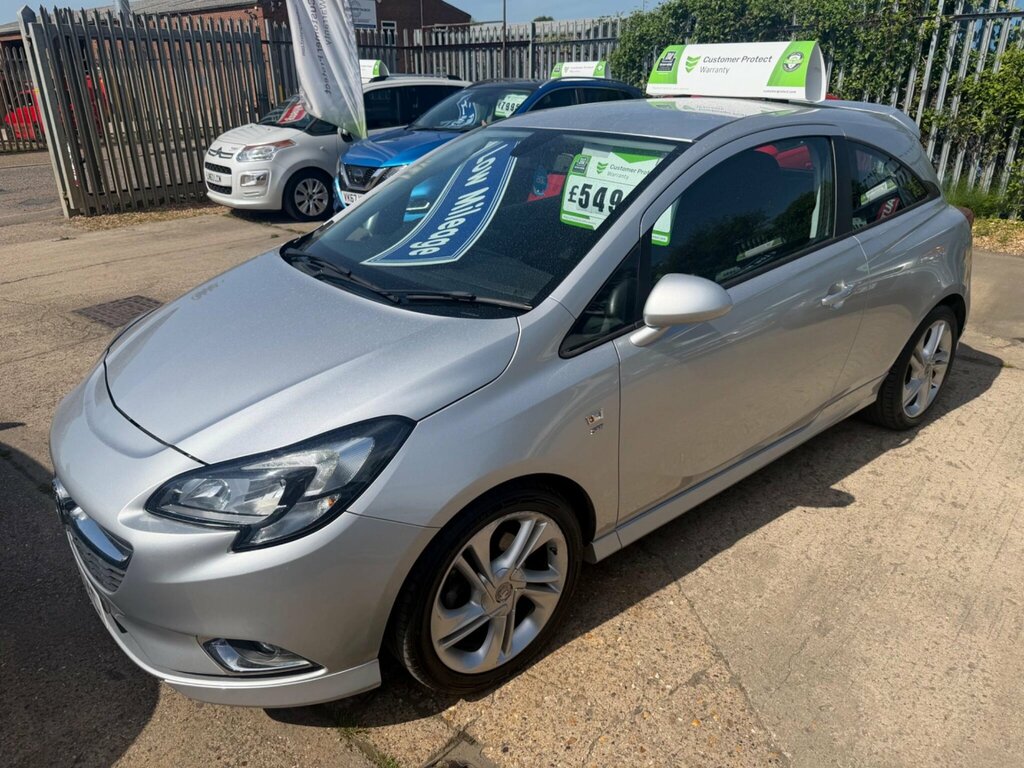 Vauxhall Corsa 1.4I Turbo Ecotec Sri VX Line Hatchback LT66AYC Silver #4