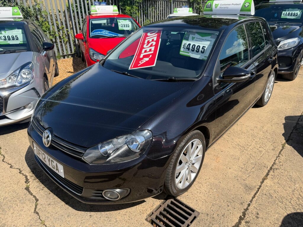 Volkswagen Golf 2.0 Tdi Gt Leather Dsg Euro 5 Black #3