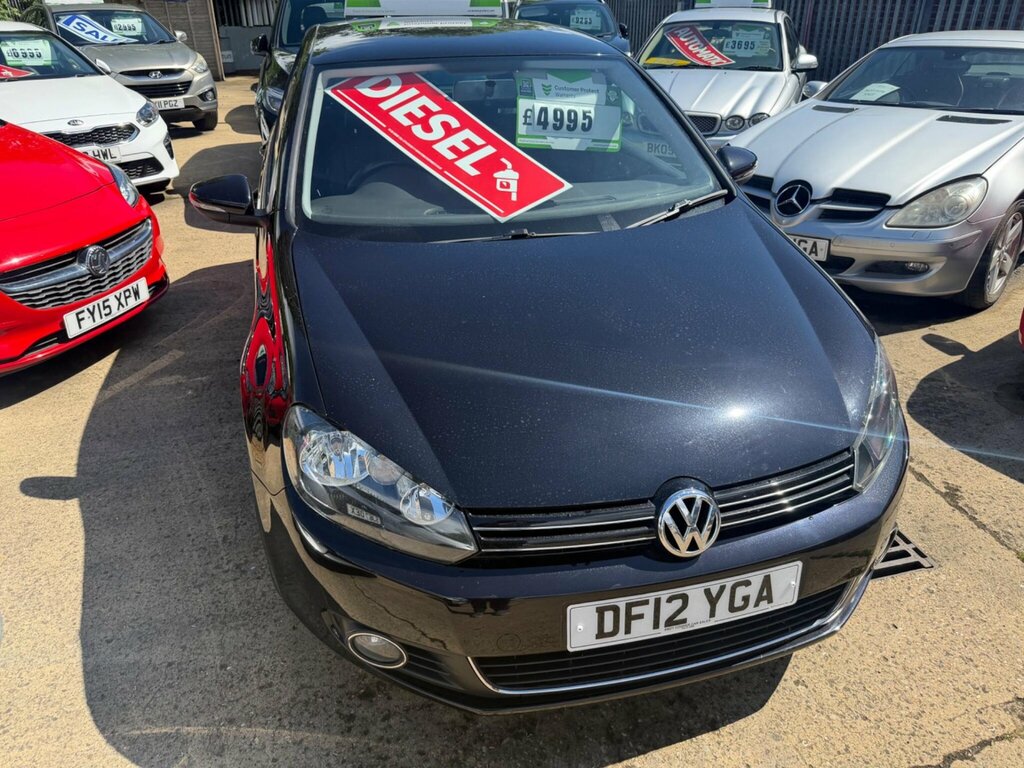 Volkswagen Golf 2.0 Tdi Gt Leather Dsg Euro 5 Black #2