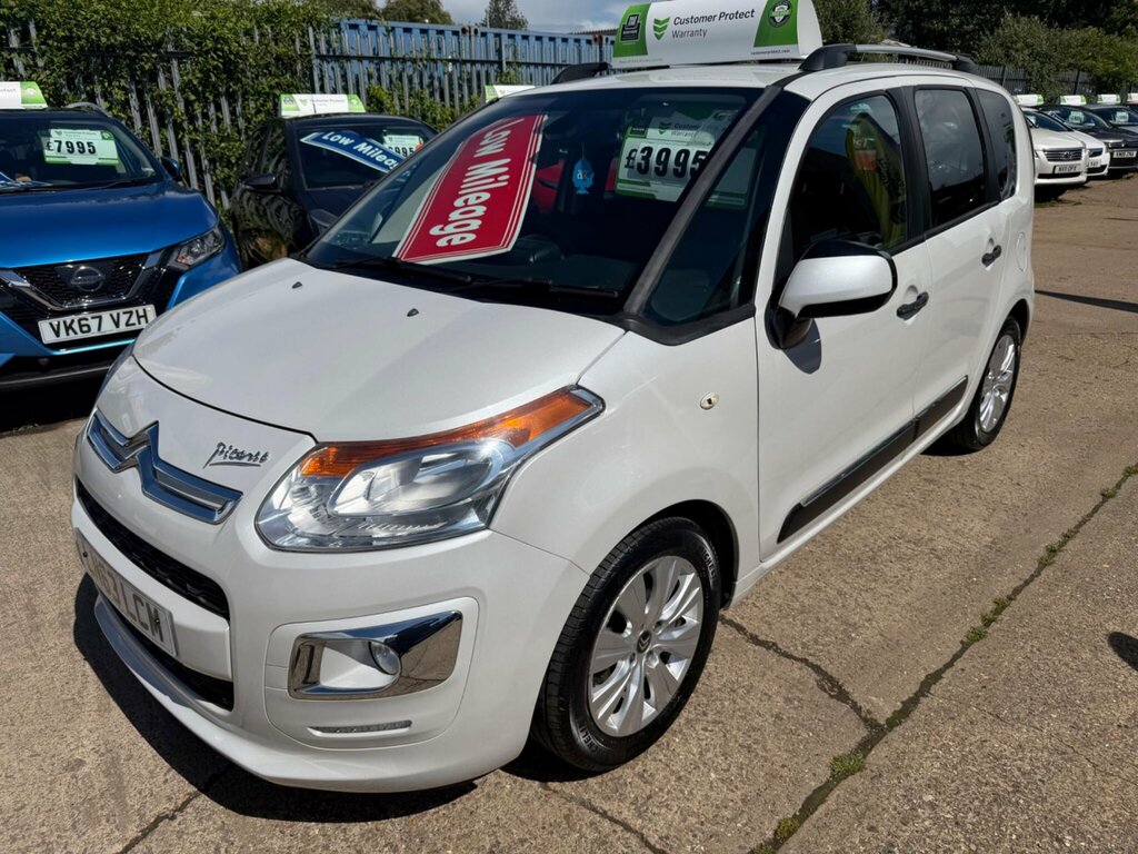 Citroen C3 Picasso 1.6 Hdi Exclusive Euro 5 White #5