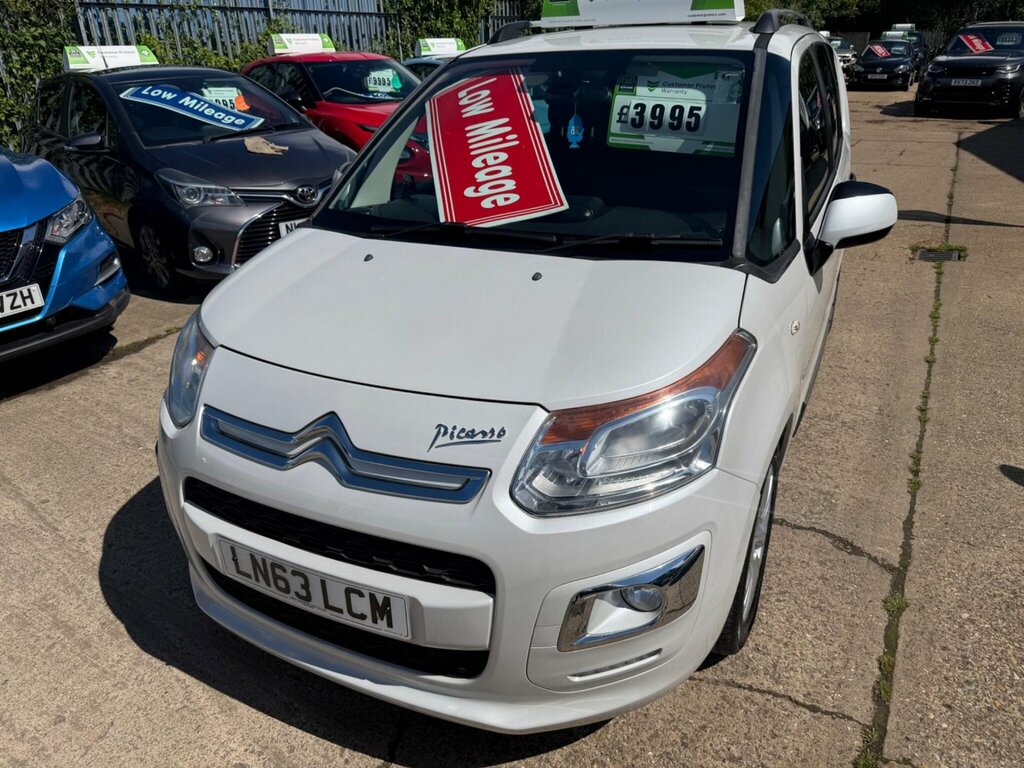 Citroen C3 Picasso 1.6 Hdi Exclusive Euro 5 White #4