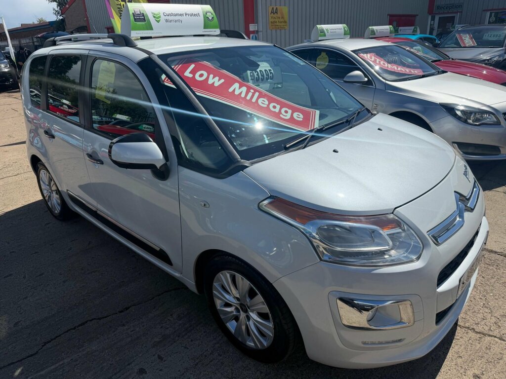 Citroen C3 Picasso 1.6 Hdi Exclusive Euro 5 White #2