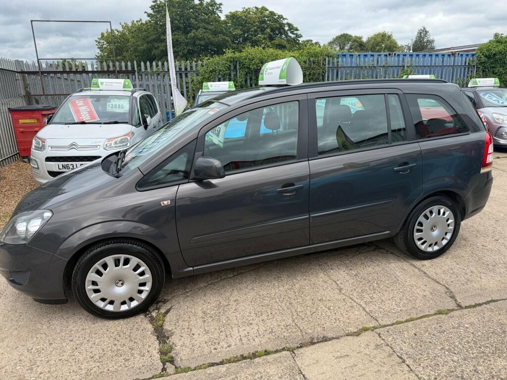 Vauxhall Zafira 1.8 16V Exclusiv Euro 5 Grey #6