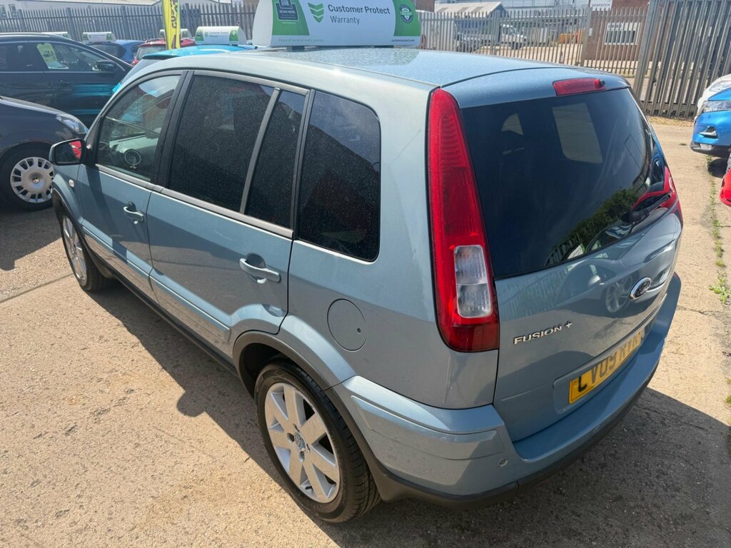 Ford Fusion 1.4 Tdci Style Hatchback 120 Blue #8