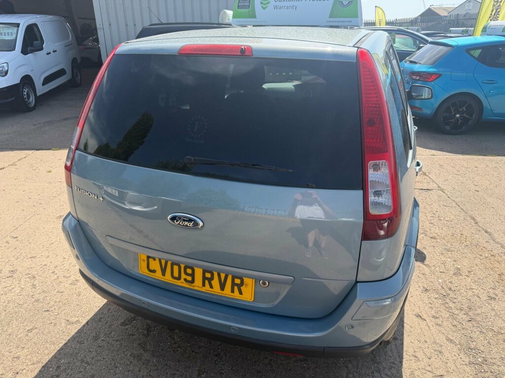Ford Fusion 1.4 Tdci Style Hatchback 120 Blue #9