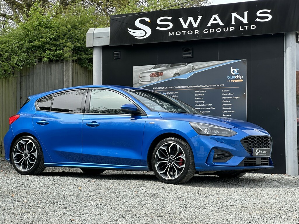 Ford Focus Hatchback 1.5 T Ecoboost St-line X 201919 MH19NZG Blue #5