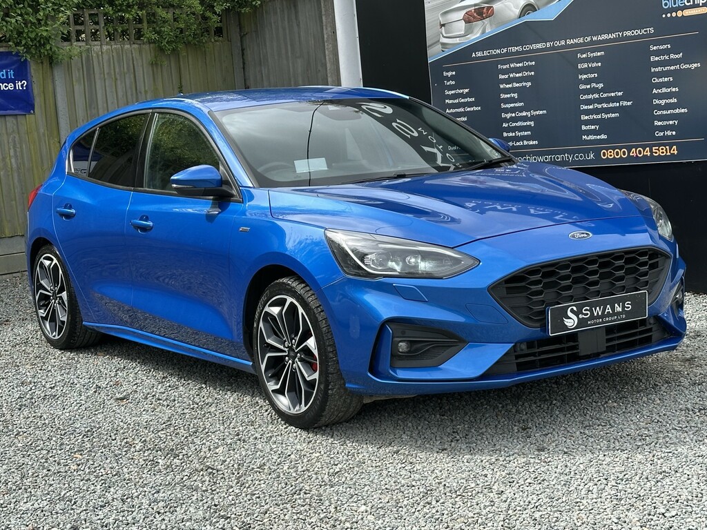 Ford Focus Hatchback 1.5 T Ecoboost St-line X 201919 MH19NZG Blue #6