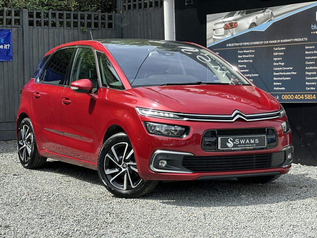 Citroen C4 SpaceTourer 1.6 Bluehdi Flair Red 2018 Red
