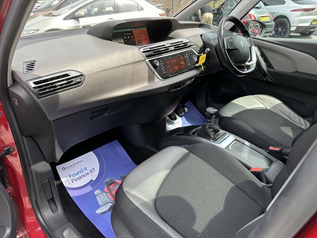 Citroen C4 SpaceTourer 1.6 Bluehdi Flair Red 2018 Red #4