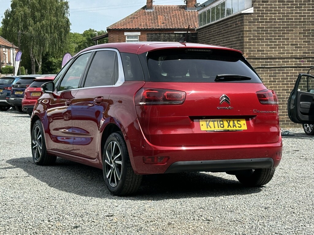 Citroen C4 SpaceTourer 1.6 Bluehdi Flair Red 2018 Red #2
