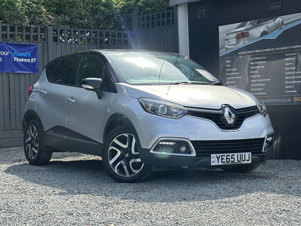 Renault Captur Suv 1.5 Dynamique S Nav Dci 90 Silver Di YE65UUJ Silver