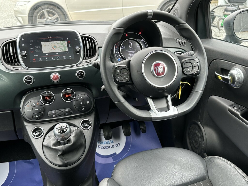 Fiat 500 Hatchback 0.9 0.9 Twinair 85Hp Rockstar 201969 Green #6