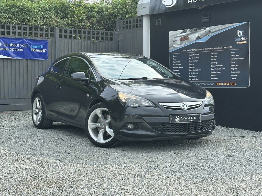 Vauxhall Astra GTC Coupe 2.0 Cdti Sri Black 2014 2014 Black