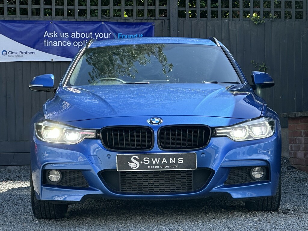 BMW 3 Series Estate 2.0 318D M Sport Touring Blue 2 YF16OPD Blue #5