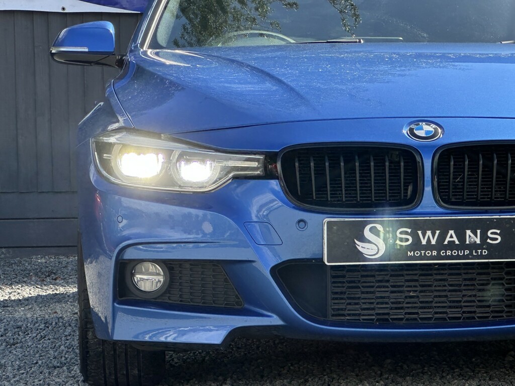 BMW 3 Series Estate 2.0 318D M Sport Touring Blue 2 YF16OPD Blue #6