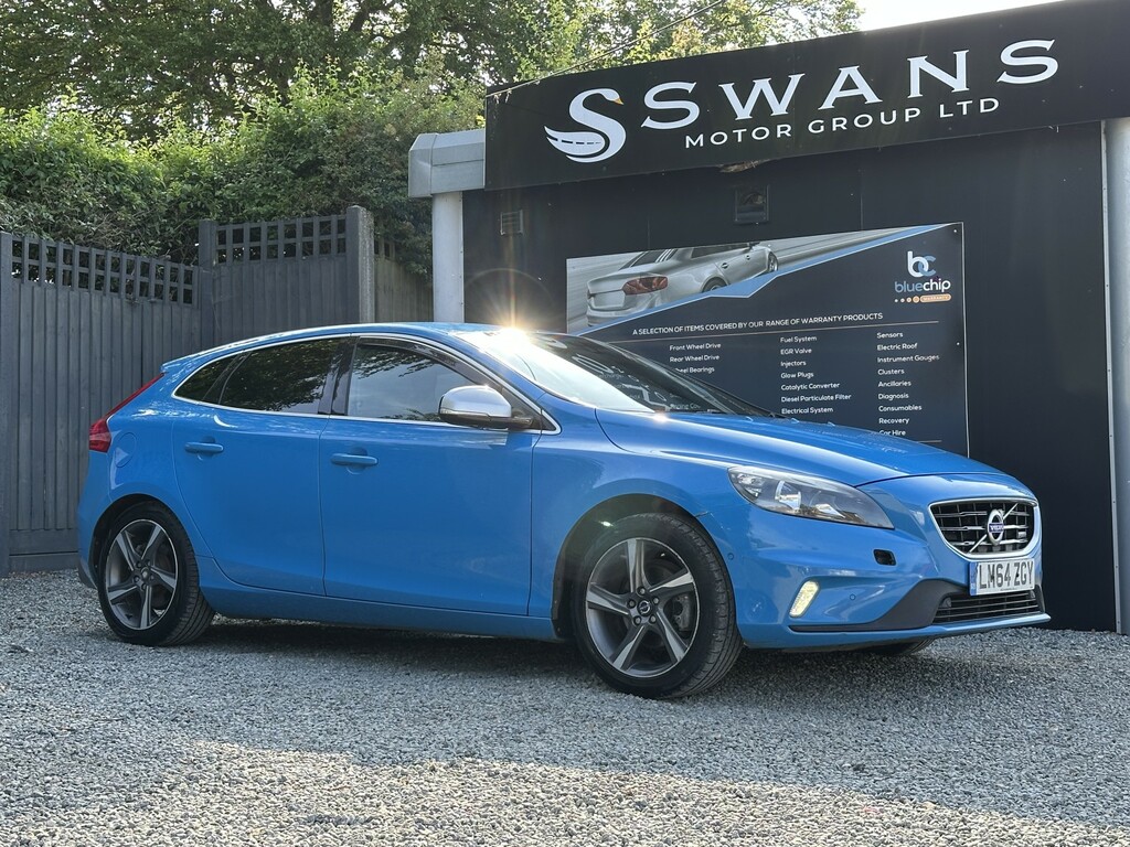Volvo V40 Hatchback 1.6 R-design D2 115Hp 201564 LM64ZGY Blue #4