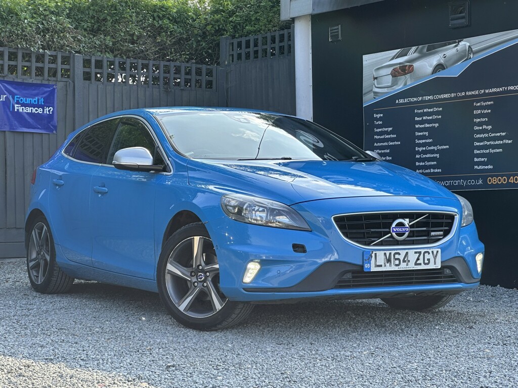 Volvo V40 Hatchback 1.6 R-design D2 115Hp 201564 LM64ZGY Blue #3