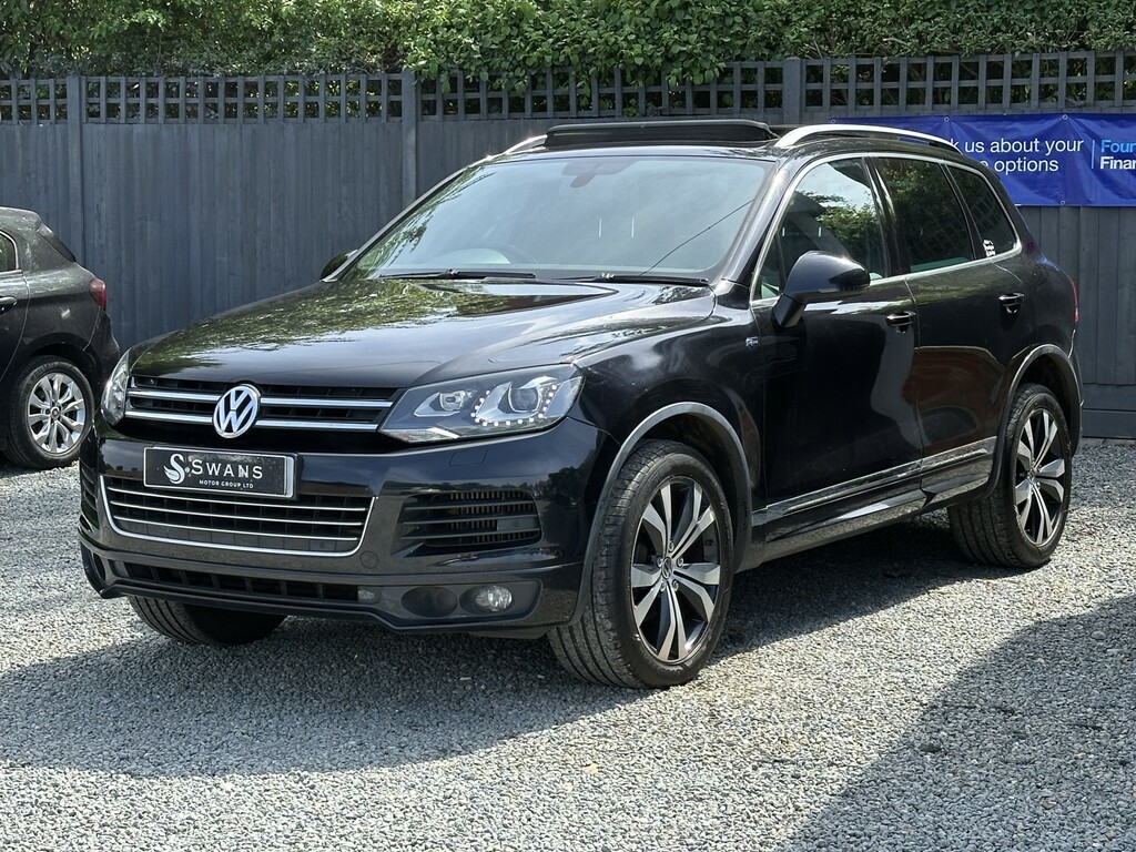 Volkswagen Touareg Suv 3.0 Tdi V6 Bluemotion Tech R-line Black D DA14OBT Black #4