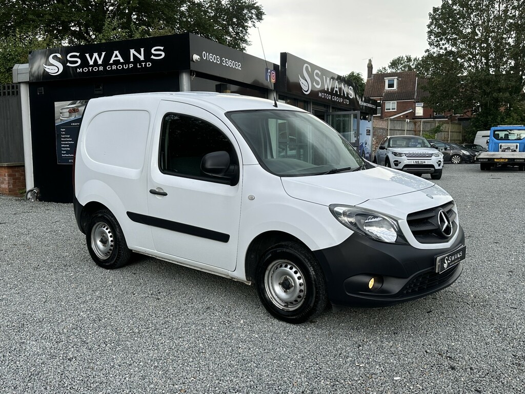 Mercedes-Benz CITAN Panel Van 1.5 109 Cdi Blueefficiency White White #2