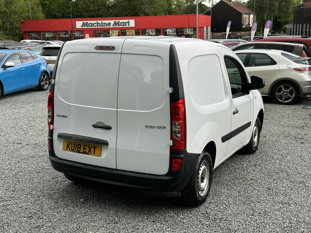 Mercedes-Benz CITAN Panel Van 1.5 109 Cdi Blueefficiency White White #6