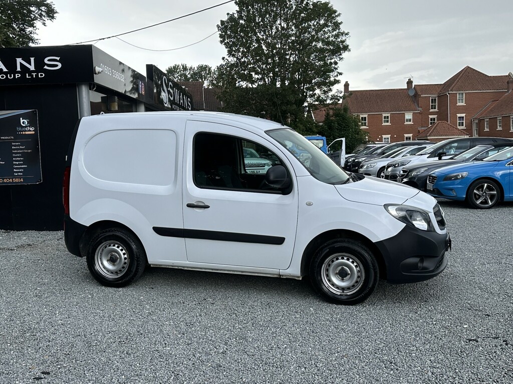 Mercedes-Benz CITAN Panel Van 1.5 109 Cdi Blueefficiency White White #3