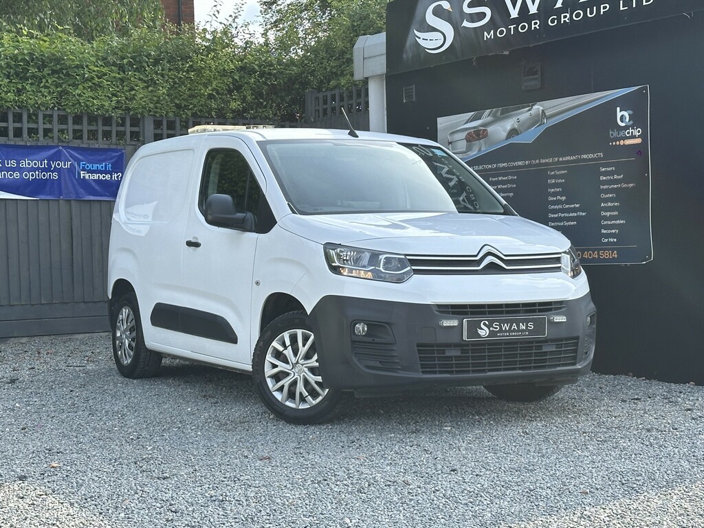 Citroen Berlingo Panel Van 1.6 Bluehdi 1000 Enterprise M White Manu White