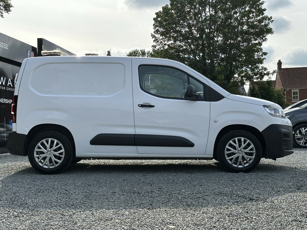 Citroen Berlingo Panel Van 1.6 Bluehdi 1000 Enterprise M White Manu White #6