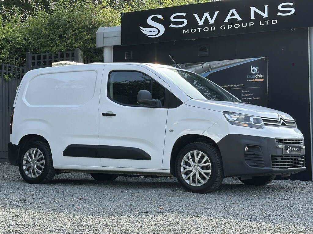 Citroen Berlingo Panel Van 1.6 Bluehdi 1000 Enterprise M White Manu White #3