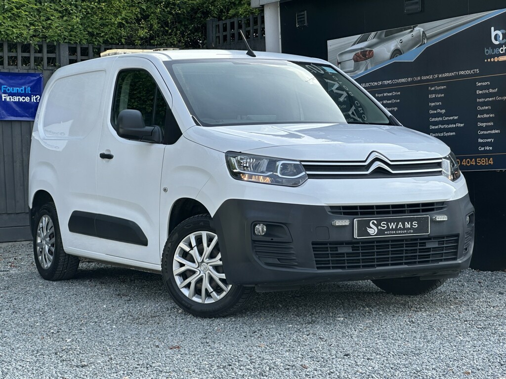 Citroen Berlingo Panel Van 1.6 Bluehdi 1000 Enterprise M White Manu White #2