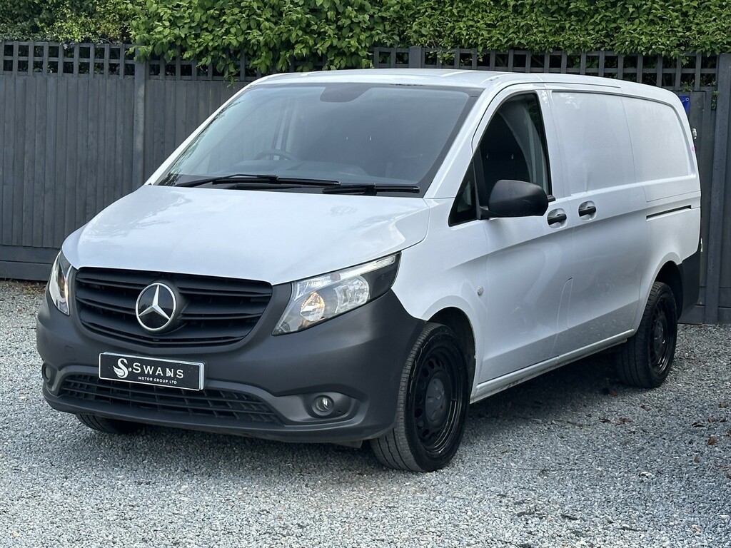 Mercedes-Benz Vito Panel Van 2.1 114 Cdi Progressive White Die LL23YCU White #6