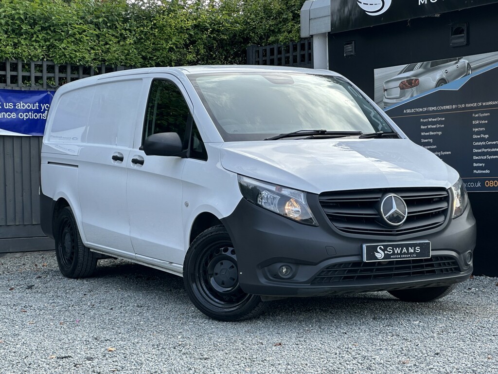 Mercedes-Benz Vito Panel Van 2.1 114 Cdi Progressive White Die LL23YCU White #2