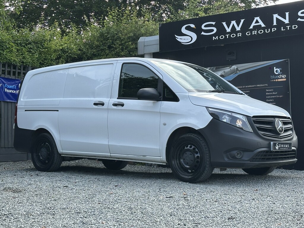 Mercedes-Benz Vito Panel Van 2.1 114 Cdi Progressive White Die LL23YCU White #3