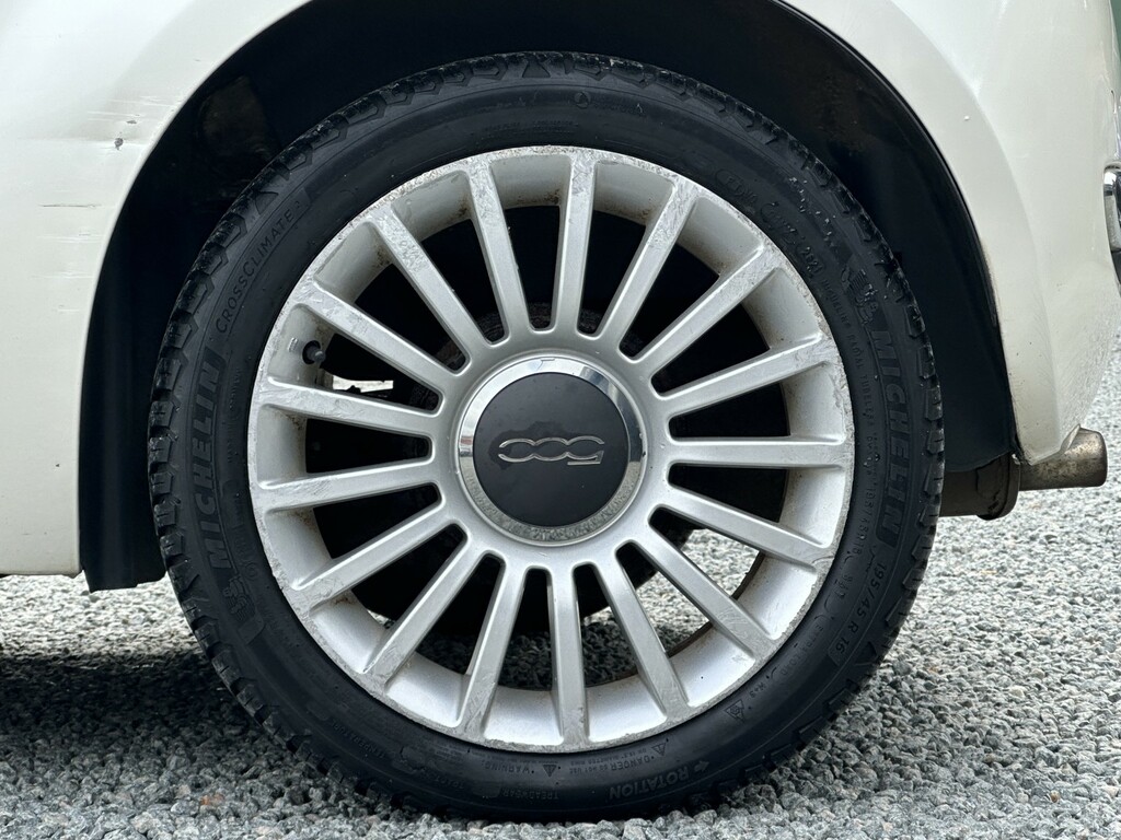 Fiat 500C 1.2 Lounge Start Stop White #17
