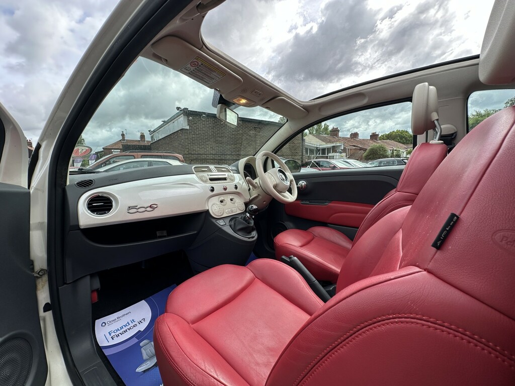 Fiat 500C 1.2 Lounge Start Stop White #20