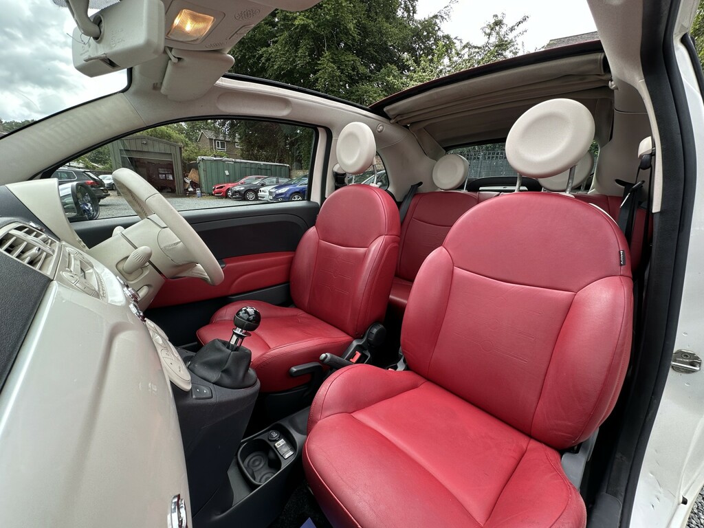 Fiat 500C 1.2 Lounge Start Stop White #23