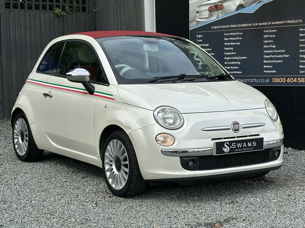 Fiat 500C 1.2 Lounge Start Stop White #7
