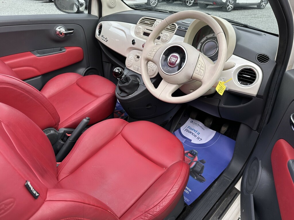 Fiat 500C 1.2 Lounge Start Stop White #31
