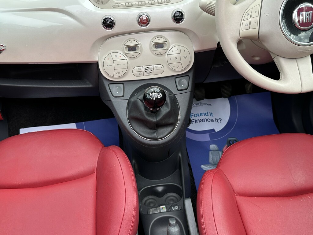 Fiat 500C 1.2 Lounge Start Stop White #30