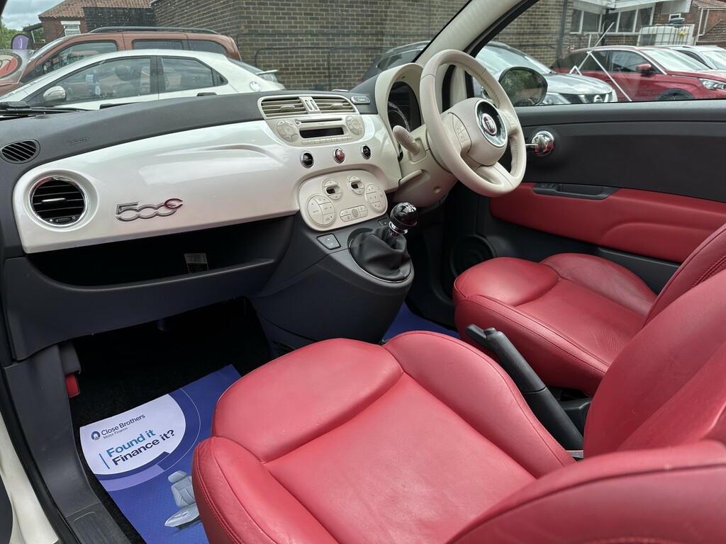 Fiat 500C 1.2 Lounge Start Stop White #21