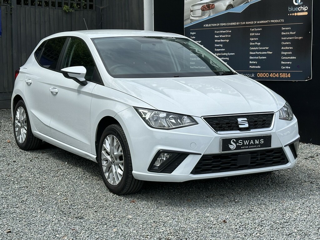 Seat Ibiza Hatchback 1.0 Mpi Se Technology 2019 White #6