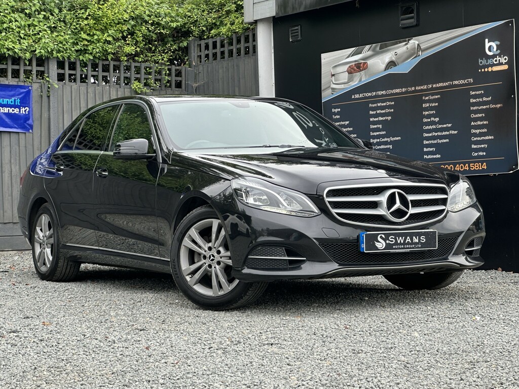 Mercedes-Benz E Class Saloon 2.1 E220 Cdi Se 2014 Black #2