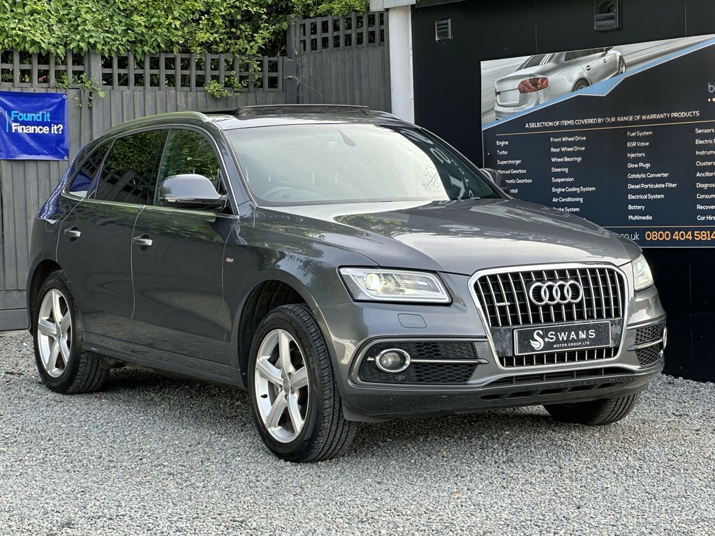 Audi Q5 2.0 Tdi Quattro S Line Plus Grey #4
