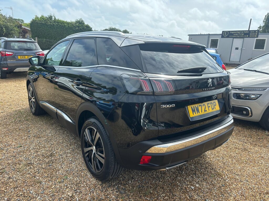 Peugeot 3008 1.2 Puretech Gt Line Suv Euro 6 MW72FDP Black #4