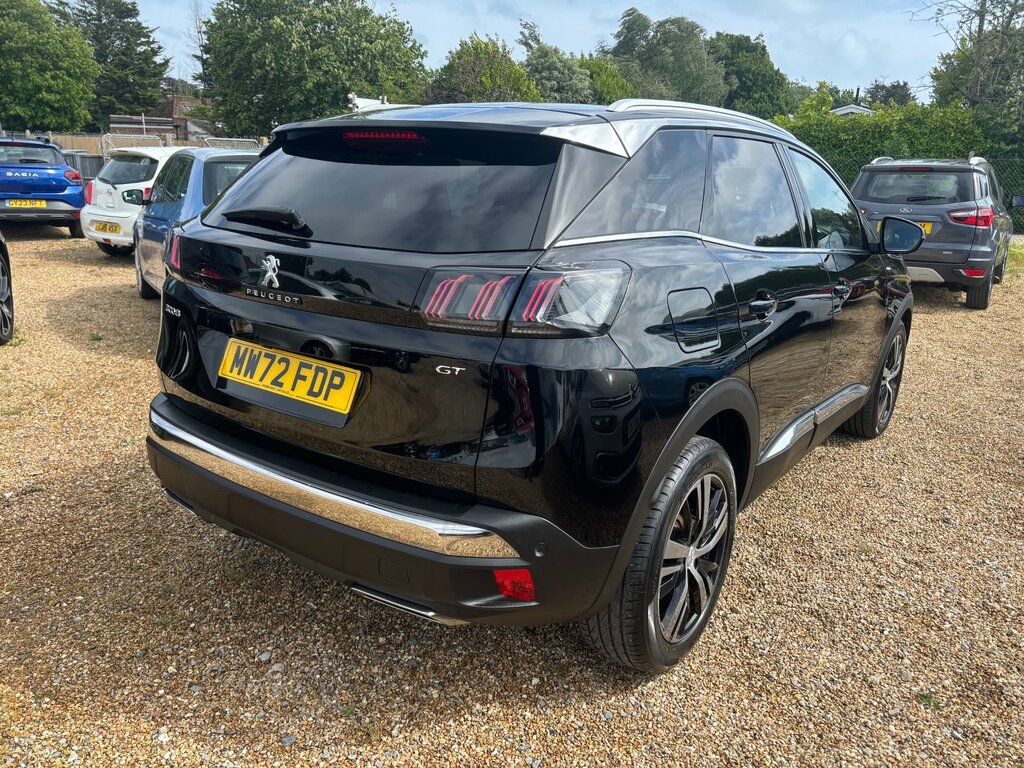 Peugeot 3008 1.2 Puretech Gt Line Suv Euro 6 MW72FDP Black #2