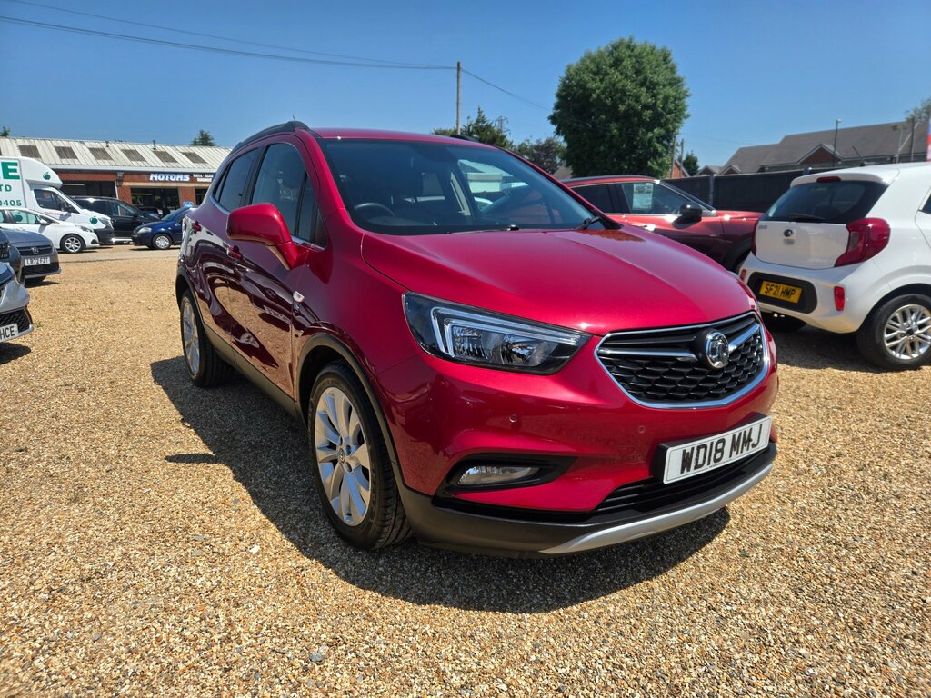 Vauxhall Mokka X 1.4I Turbo Elite Suv Euro 6 140 P WD18MMJ Red
