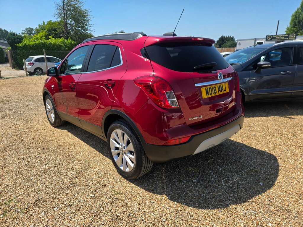 Vauxhall Mokka X 1.4I Turbo Elite Suv Euro 6 140 P WD18MMJ Red #4