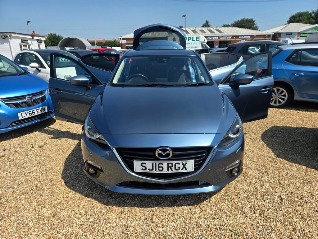 Mazda 3 Hatchback 2.0 Skyactiv-g Sport Black Euro 6 Ss Red #9