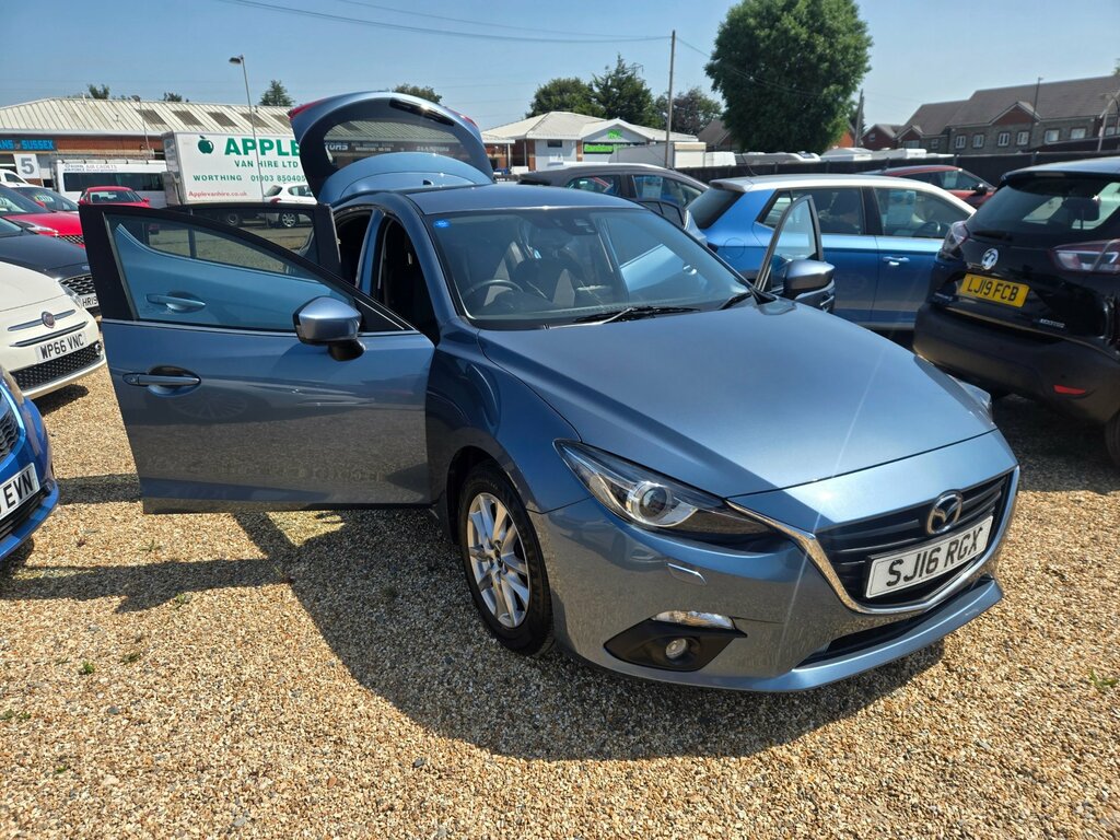 Mazda 3 Hatchback 2.0 Skyactiv-g Sport Black Euro 6 Ss Red #8